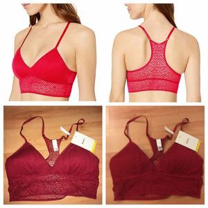 3/$15 DKNY Wirefree Dark Cherry Red (See Actual Photos) Bralette Size Medium